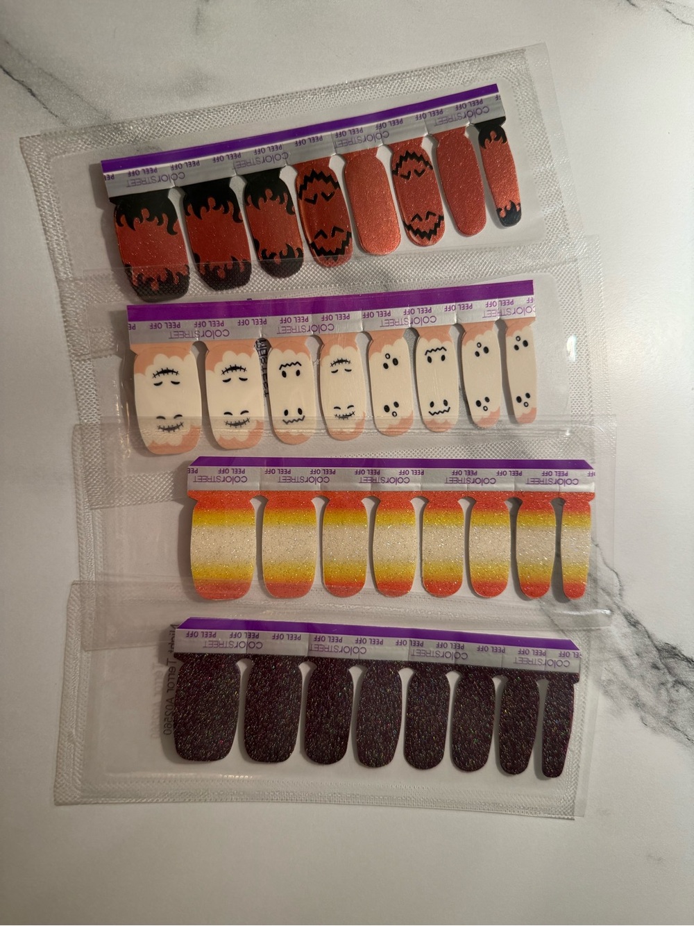 Color Street Halloween Sets - Lot of 4